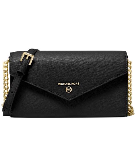 michael kors jet set charm envelope phone crossbody|mk jet set large crossbody.